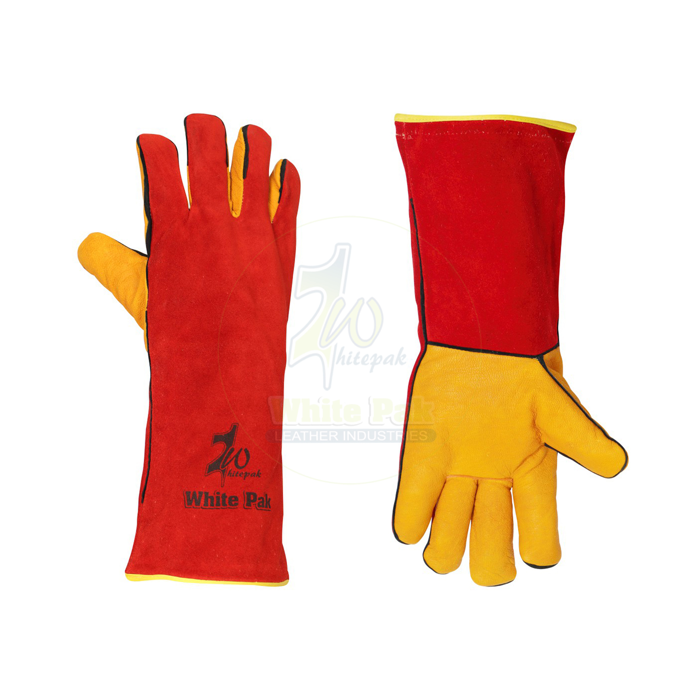 Welding Gloves With Leather Palm